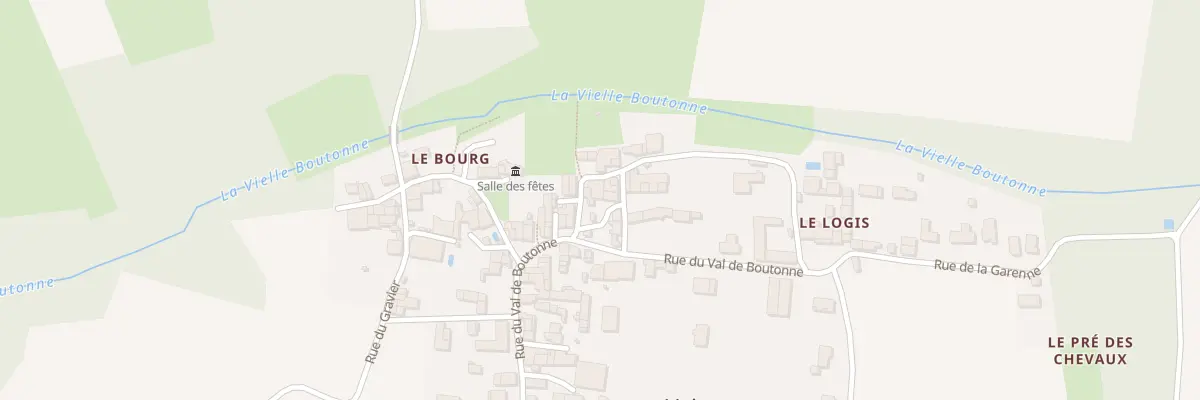 Plan du 3 Rue de l’Ancien Four à Voissay
