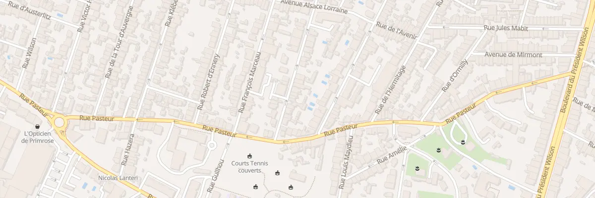 Plan du 78 Rue Hoche à Bordeaux