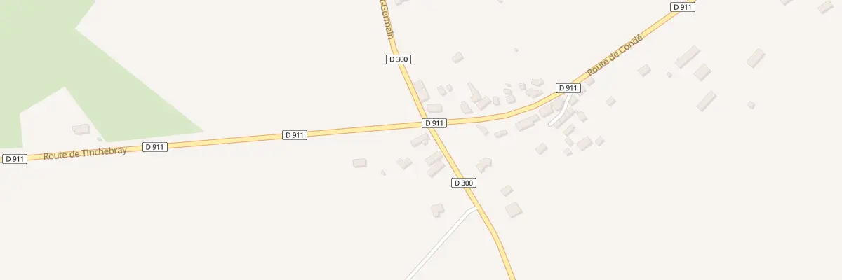 Plan du 7 Rte de Tinchebray à Caligny
