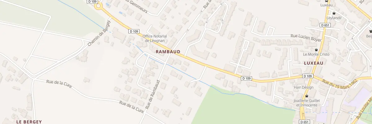 Plan du 33A Av de Gradignan à Léognan
