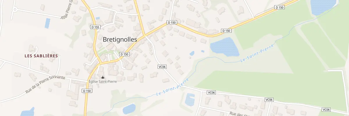 Plan du 5 Rue du Chabot à Bretignolles