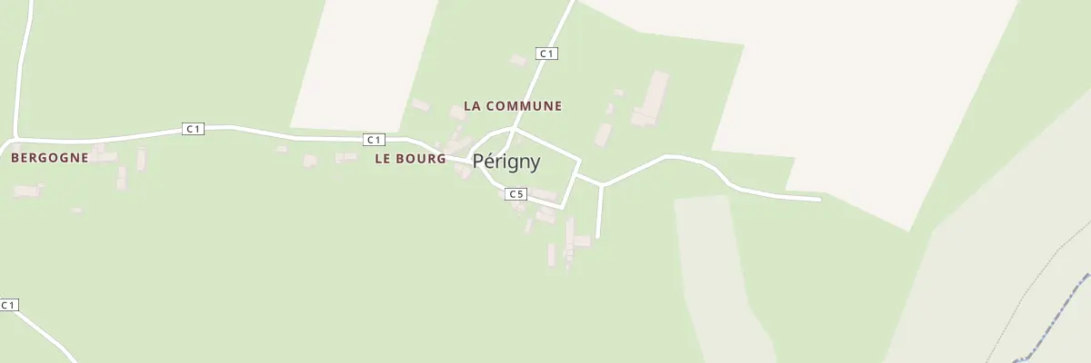 Plan du 1 Imp du Vieux Noyer à Périgny
