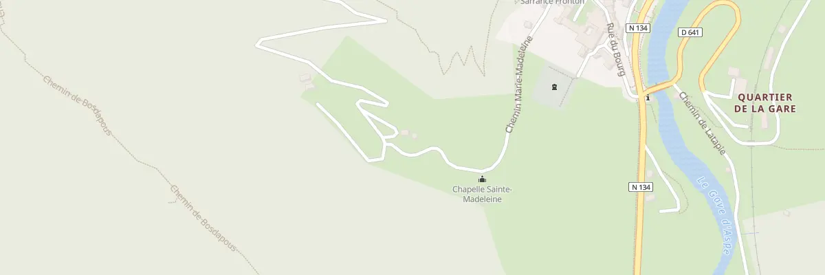 Plan du 5351 Atteret à Sarrance