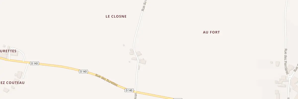 Plan du 14 Rue du Closne à Bois