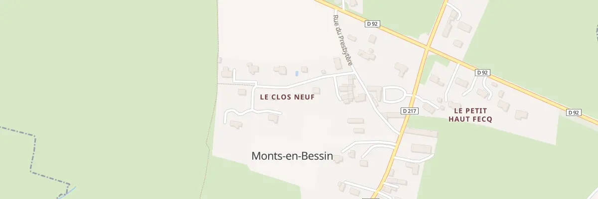 Plan du 5114 Rue du Clos Neuf à Monts-en-Bessin