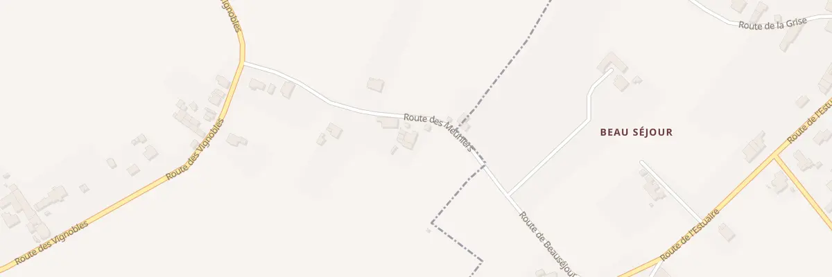 Plan du 10 Rte des Meuniers à Gauriac