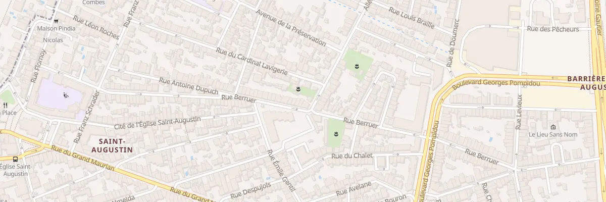 Plan du 115 Rue Berruer à Bordeaux