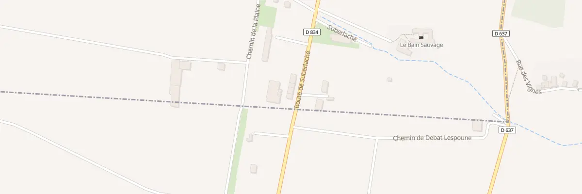Plan du 9563 Rte Nationale 134 à Bedous