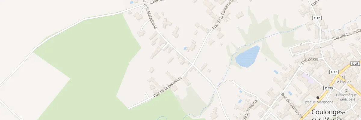Plan du 17 Rue de la Maladrerie à Coulonges-sur-l’Autize
