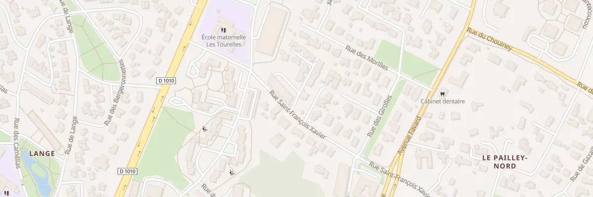 Plan du 18 Rue Saint-François Xavier à Gradignan