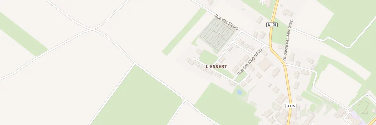 Plan du 15 Rue des Bleuets à Berneuil