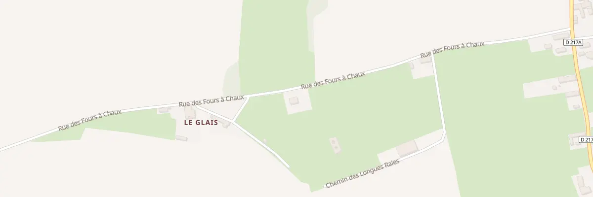 Plan du 5072 Le Glais à Vendes