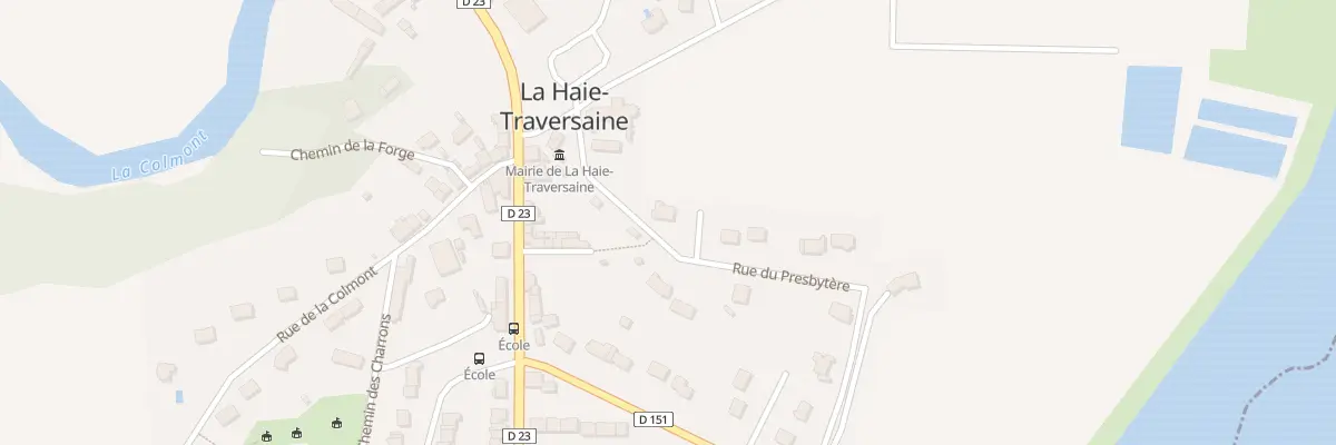 Plan du 11 Rue du Presbytere à La Haie-Traversaine