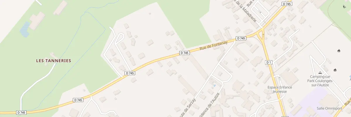 Plan du 40 Rue de Fontenay à Coulonges-sur-l’Autize
