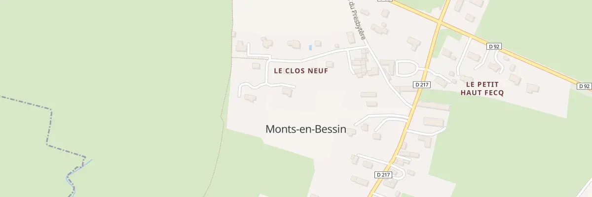 Plan du 5147 Rue du Clos Neuf à Monts-en-Bessin