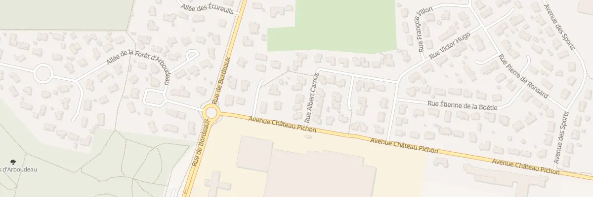 Plan du 5 Rue Albert Camus à Parempuyre