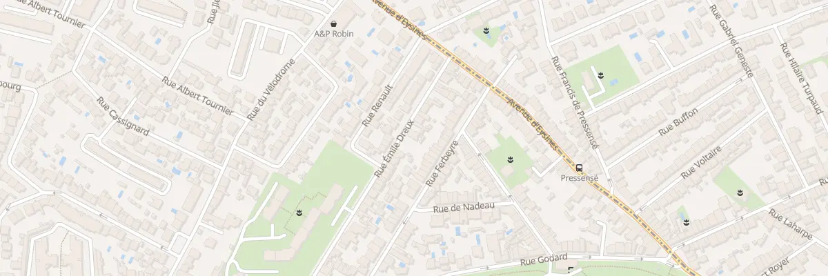 Plan du 47 Rue Émile Dreux à Bordeaux