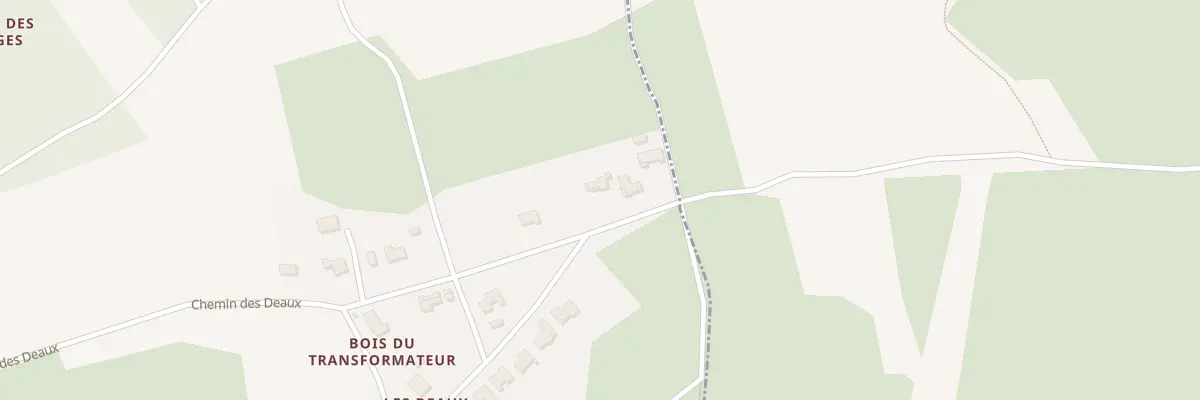Plan du 153 Che des Daux à Bussac-sur-Charente