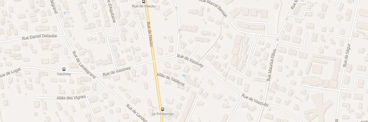 Plan du 18B Rue de Vassivey à Parempuyre
