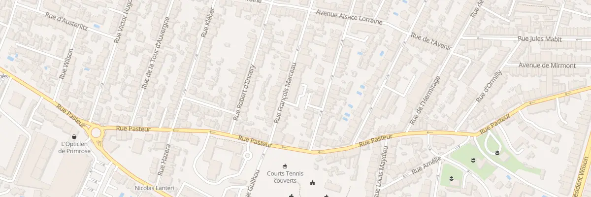 Plan du 64 Rue François Marceau à Bordeaux