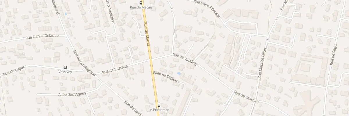 Plan du 18 Rue de Vassivey à Parempuyre