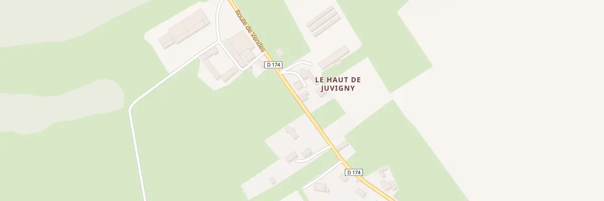 Plan du 5022 Le Haut de Juvigny à Juvigny-sur-Seulles