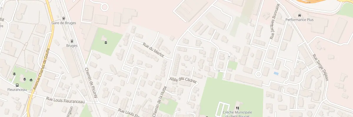 Plan du 18T Che de la Hutte à Bruges