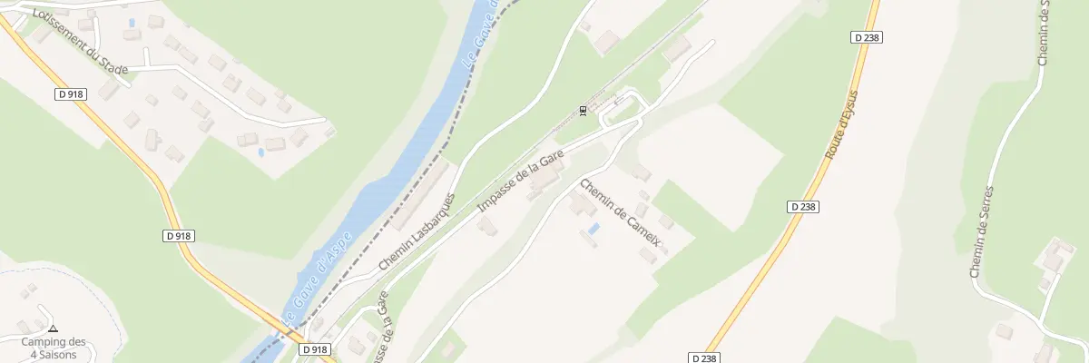Plan du 5 Imp de la Gare à Lurbe-Saint-Christau