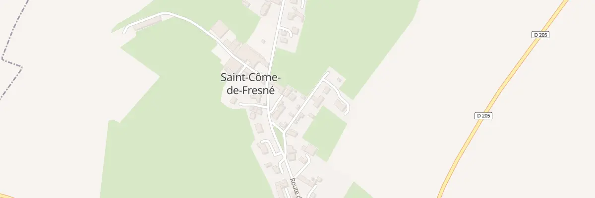 Plan du 3 Che de l’Herbage Saint-Côme à Saint-Côme-de-Fresné