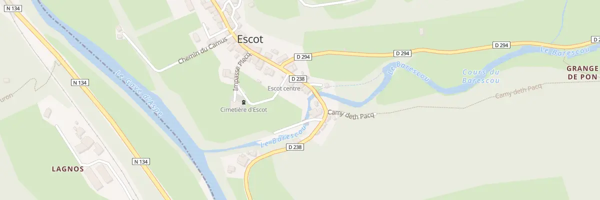 Plan du 15B Rue de Labuchoa à Escot