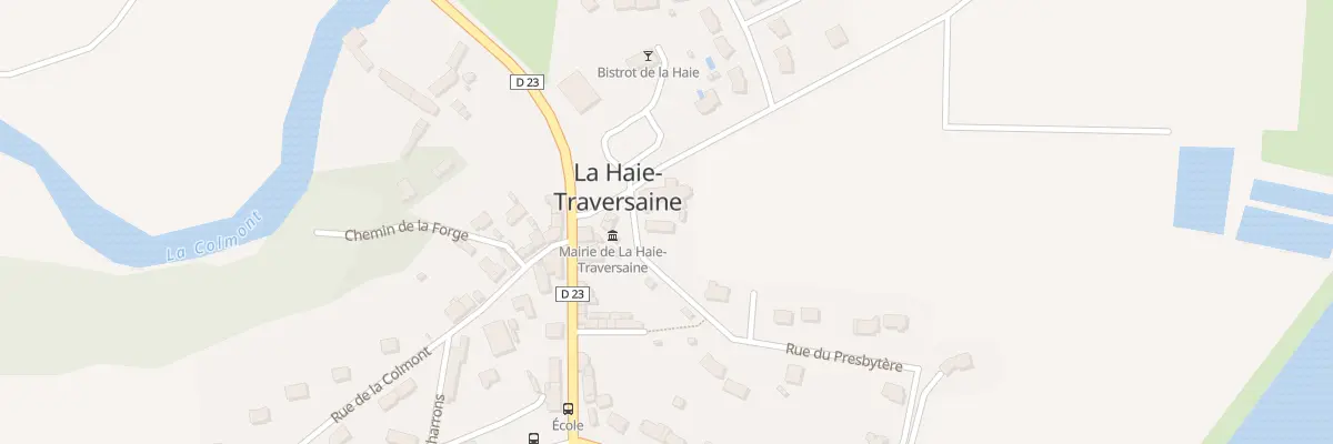 Plan du 1 Rue du Presbytere à La Haie-Traversaine
