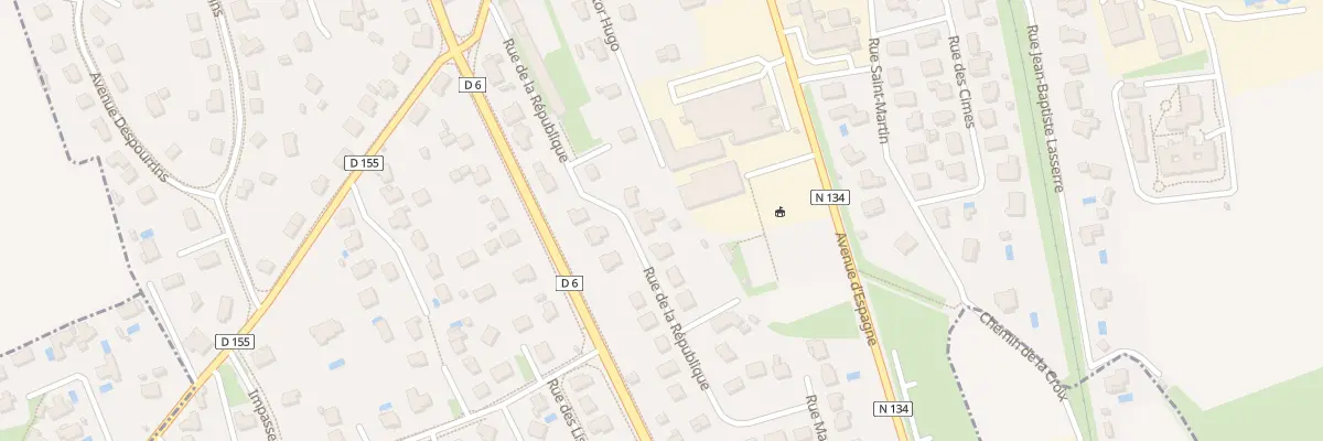 Plan du 7 Rue de la République à Bidos