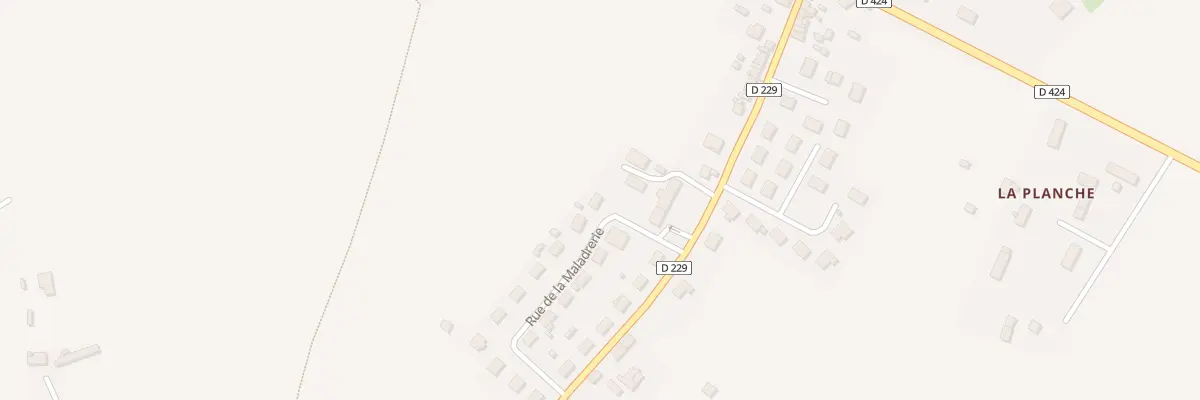 Plan du 2 Rue de la Maladrerie à La Lande-Patry