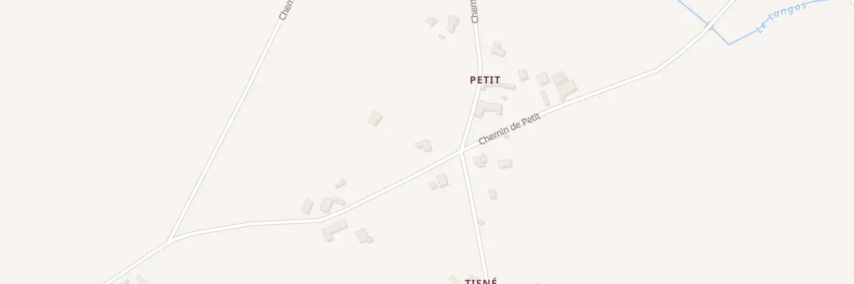 Plan du 20 Che de Huste à Hagetaubin