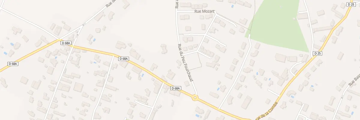 Plan du 26 Rue du Peux Fourcheau à Benet