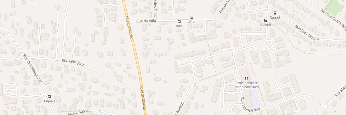 Plan du 9 Rue Gae Aulenti à Parempuyre