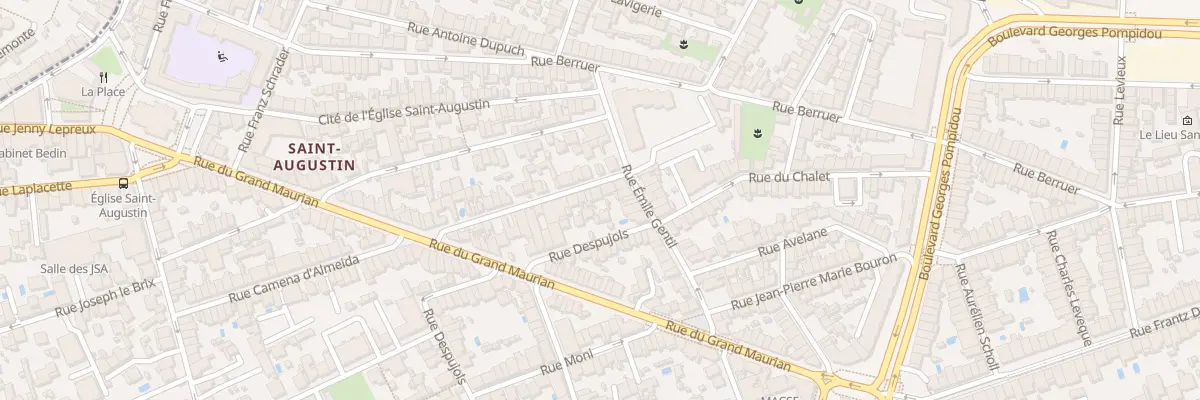 Plan du 8 Rue Camena d’Almeida à Bordeaux