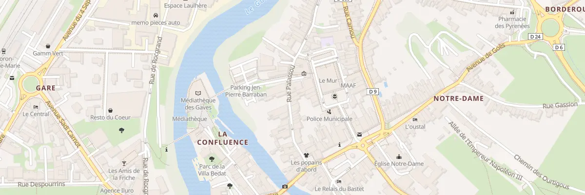 Plan du 26 Rue Palassou à Oloron-Sainte-Marie