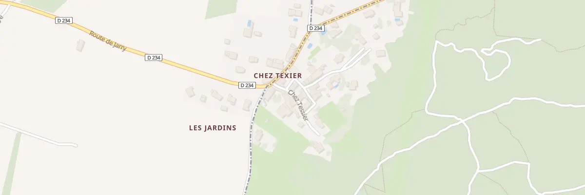 Plan du 8 Rte de Chez Tessier à Fontcouverte
