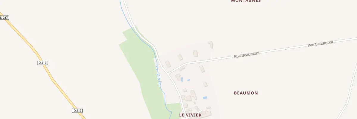 Plan du 5139 Le Vivier à Bignay