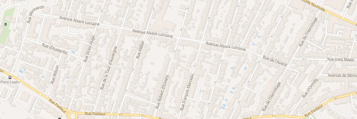 Plan du 54 Rue Robert d’Ennery à Bordeaux