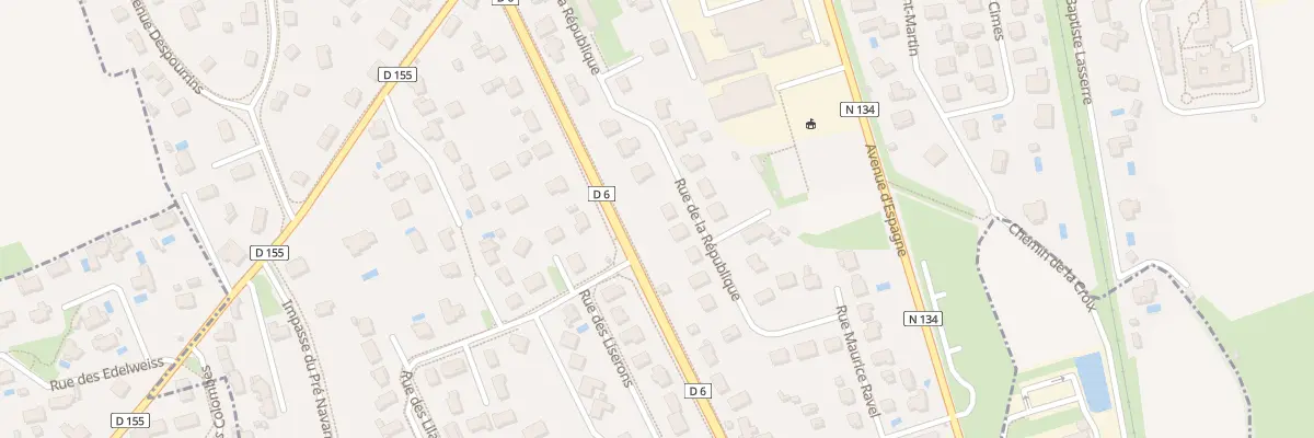 Plan du 8 Rue de la République à Bidos