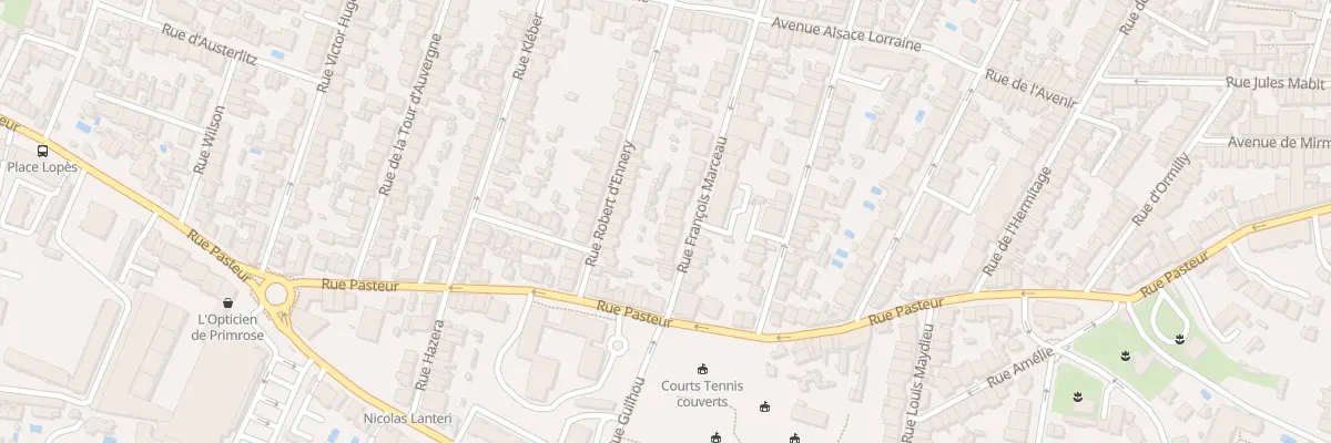 Plan du 65 Rue François Marceau à Bordeaux