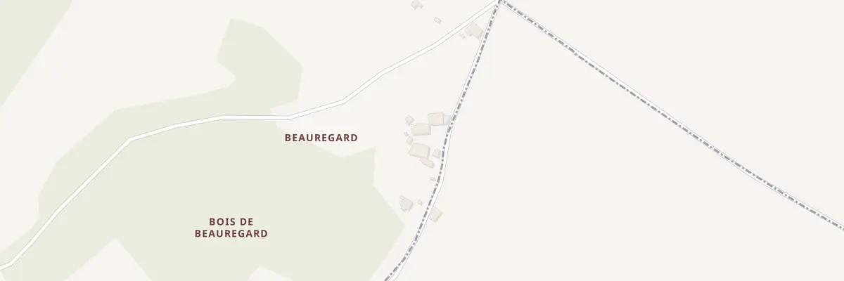Plan du 18 Che de Beauregard à Réaux sur Trèfle