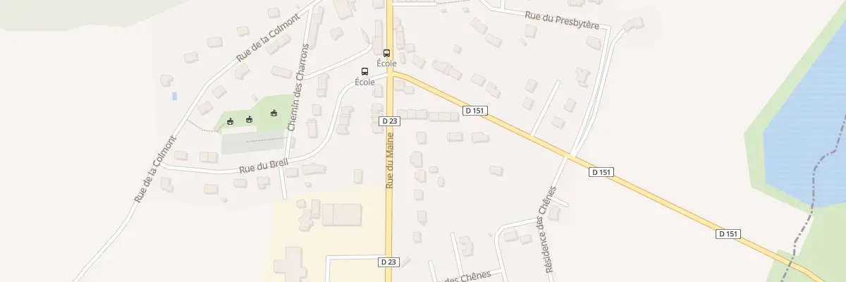 Plan du 9 Rue du Maine à La Haie-Traversaine