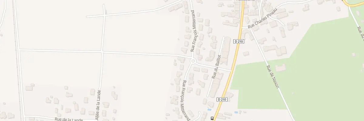Plan du 18 Rue François Mitterrand à Ludon-Médoc