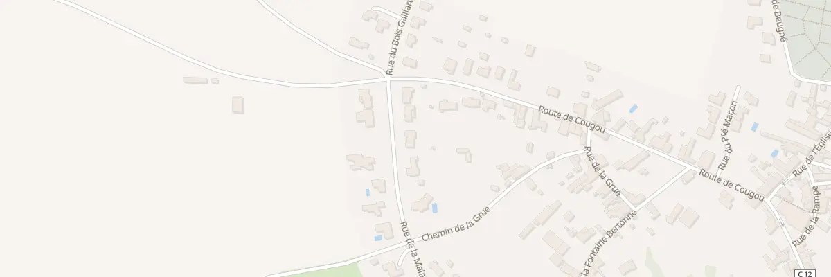 Plan du 28 Rue de la Maladrerie à Coulonges-sur-l’Autize