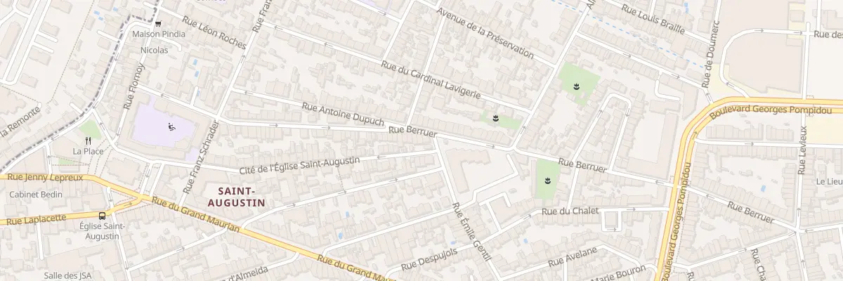 Plan du 154 Rue Berruer à Bordeaux