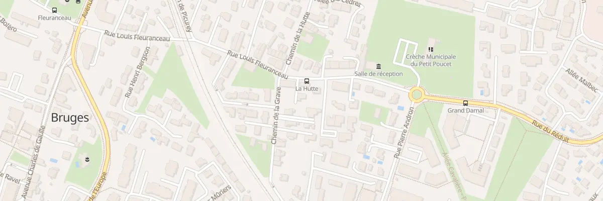 Plan du 25 Rue Louis Fleuranceau à Bruges