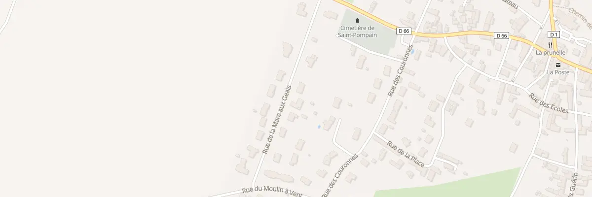 Plan du 5 Rue de la Mare aux Geais à Saint-Pompain